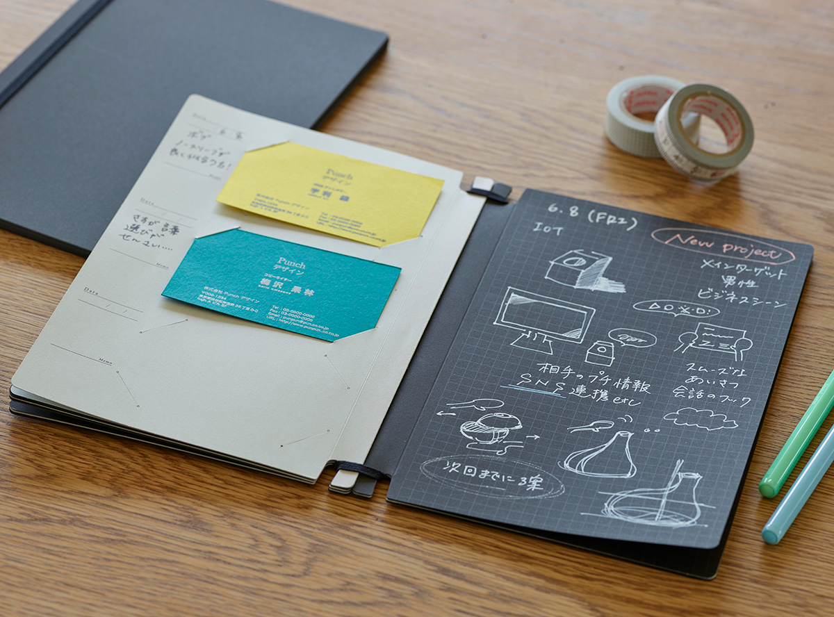 打ち合わせメモに