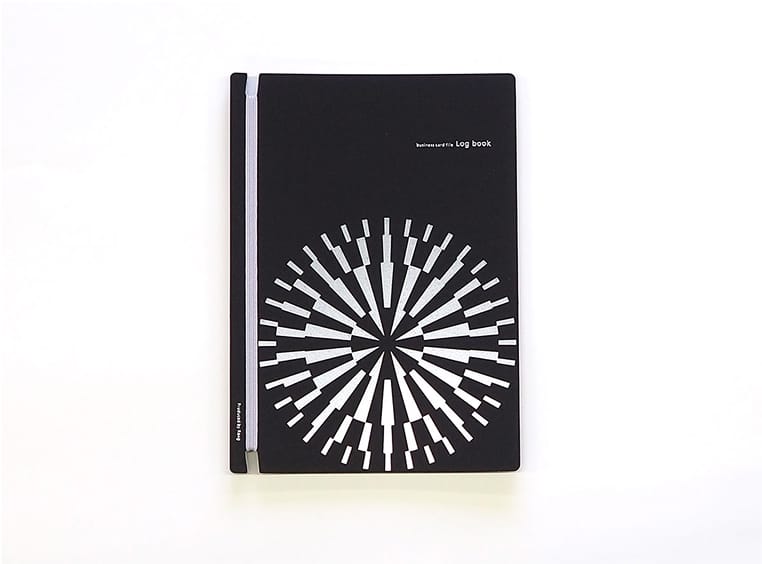 周年記念 Log book 黒い表紙