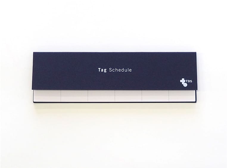 ロゴ入り Tag Schedule