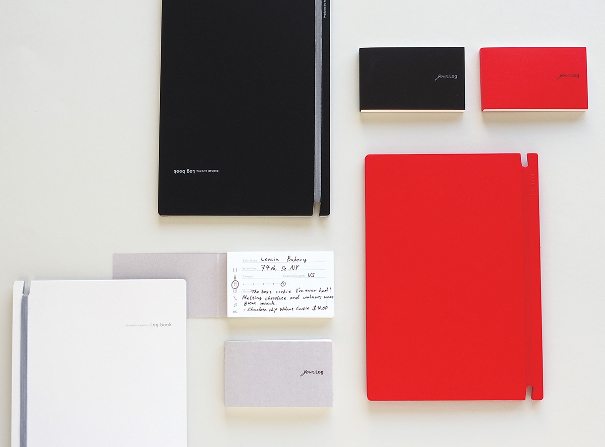 Log bookシリーズの組み合わせ例