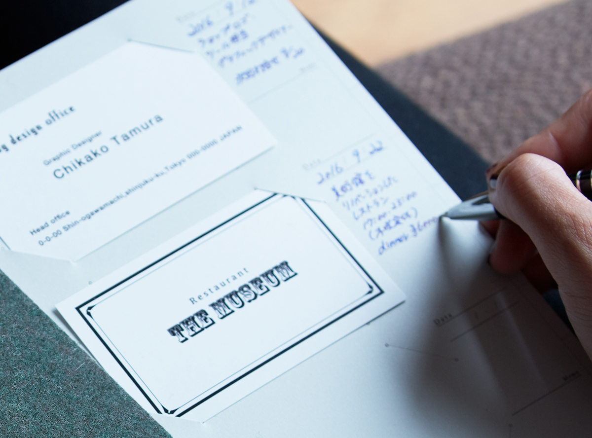 イベントや展示会での名刺整理に！