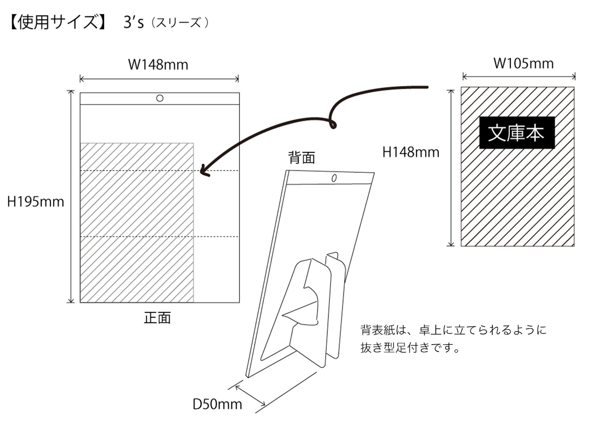 3'sサイズイメージ