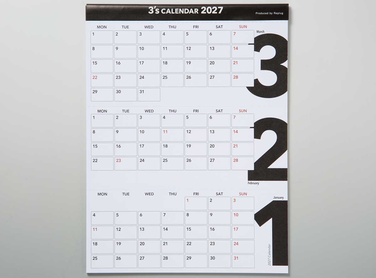 3's Calendar（スリーズカレンダー）