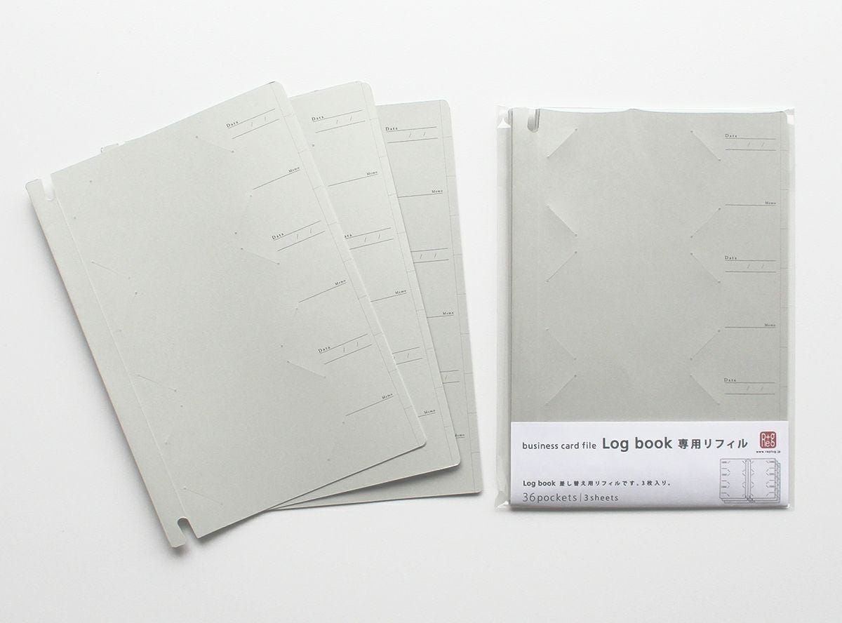 名刺ファイル Logbook 専用リフィル | リプラグ《公式》オンラインショップ