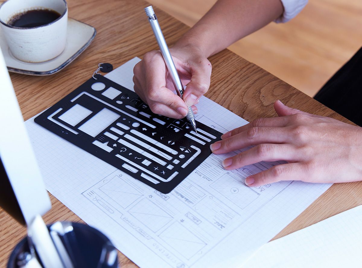 Web型定規 / ブラック・レッド