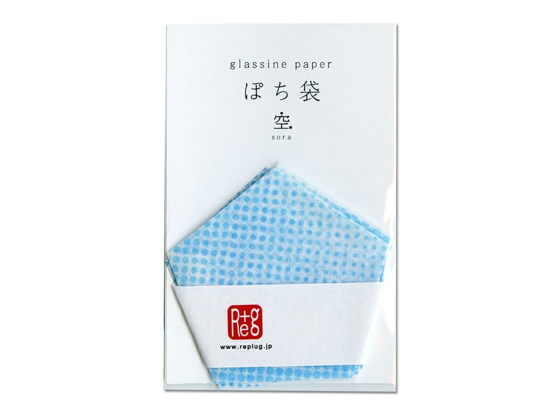 グラシンペーパーぽち袋 空【五角形】