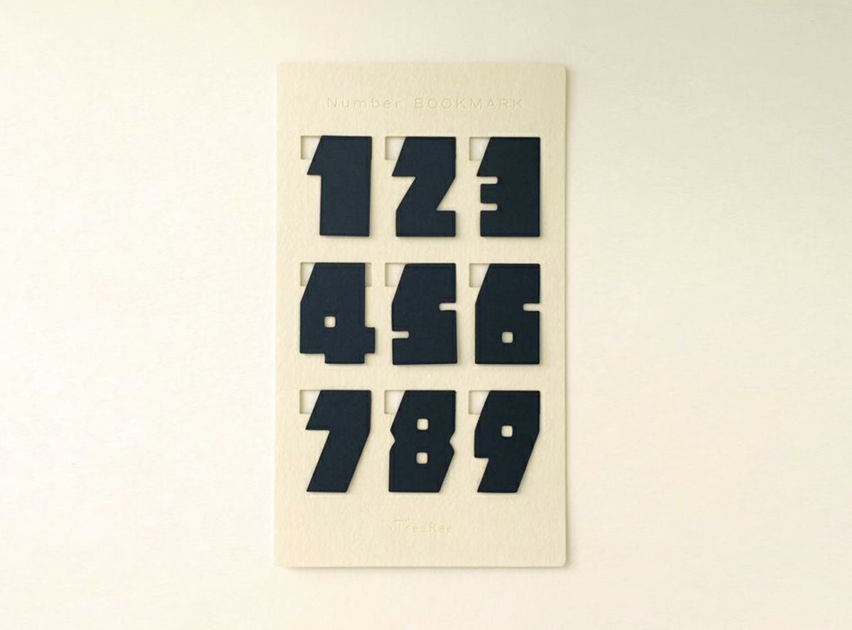 Number BOOKMARK/ネイビー