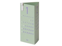 卓上カレンダーRe+g Triangular リプラグ　トライアングラー まとめ買い10部セット