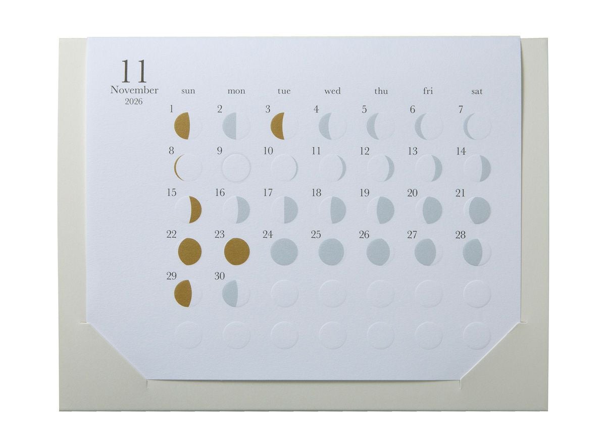 月の満ち欠けカレンダー ミチル mini 