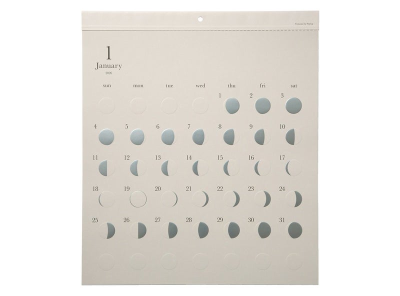 月の満ち欠けカレンダーミチル 10周年限定版 oboro 2025