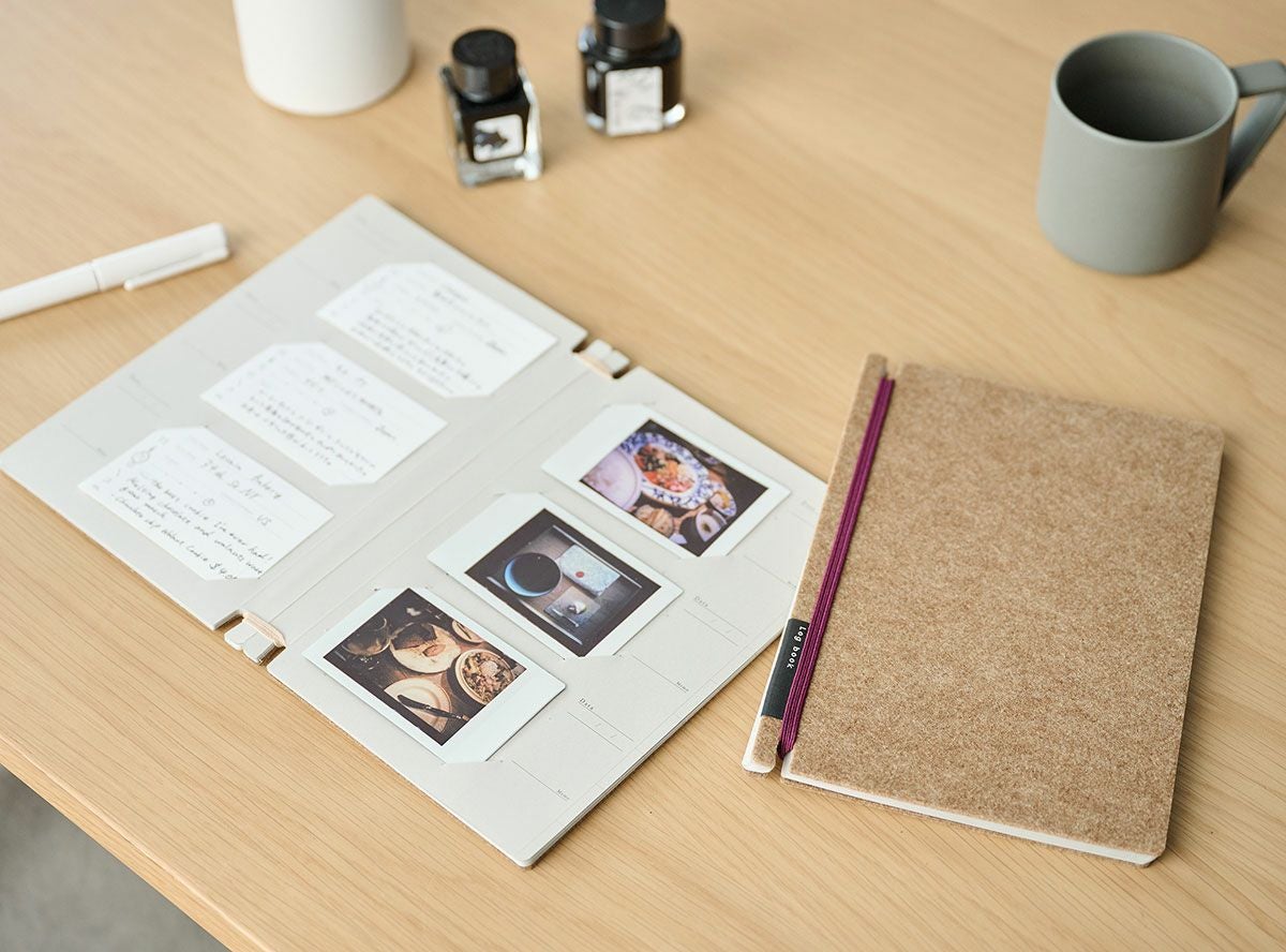 名刺ファイル Log book : Felt