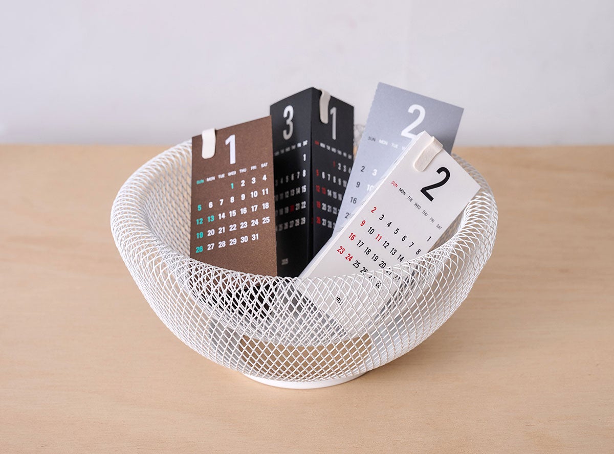 〈選べるセット〉3個以上で5%OFF！ 卓上カレンダーRe+g Triangular