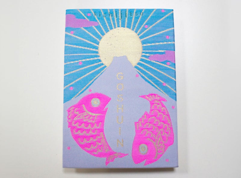 御朱印帳【GOSHUINノート】／めで鯛（小判）