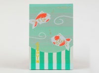 御朱印帳【GOSHUINノート】／金魚（大判）
